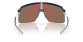 náhled Sluneční brýle Oakley 9463-6339 Sutro Lite Mtt Nvy/MttWhtw/Prizm Violet