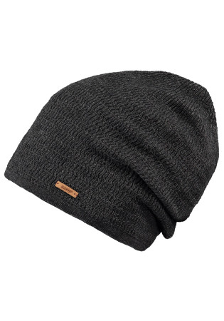 detail Zimní čepice Barts Jonni Beanie Charcoal