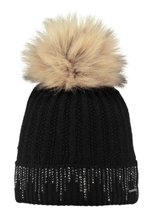 detail Dámská čepice BARTS MARIGOLD BEANIE BLACK