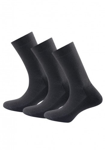 Devold Daily Merino Medium Sock 3pk Black