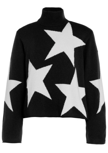 Dámský svetr Goldbergh Rising Star Long Sleeve Knit Sweater Black
