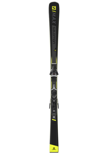 Sjezdové lyže Salomon E S/MAX 10 + Z11 Walk L80 Bk/Ye set