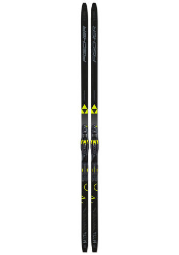 Běžecké lyže Fischer ORBITER EF + CONTROL STEP BL/YE N30022 + S60220