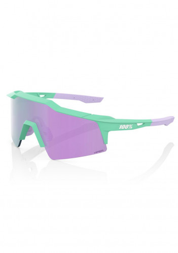 Sluneční brýle 100% Speedcraft Sl - Soft Tact Mint - Hiper Lavender Mirror Lens