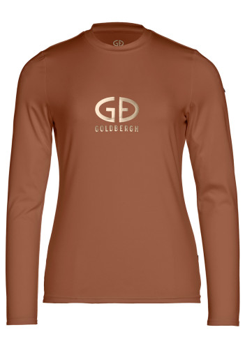 Dámské tričko Goldbergh Homebase Long Sleeve Tee Mocha