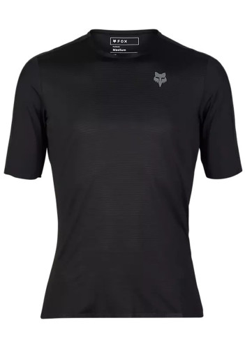 Cyklistický dres Fox Flexair Ascent Ss Jersey Black