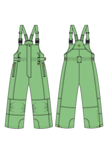 Dětské zimní kalhoty POIVRE BLANC 1024-BBGL BIPPANTS 18M-3R