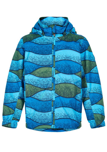 Dětská bunda Color Kids Jacket AOP Bluejay