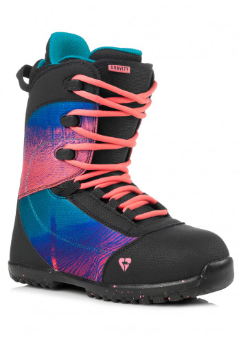 Dětské boty na snowboard Gravity Micra Black/Pink