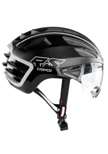 Cyklistická helma Casco SPEEDairo 2 RS black/incl.Vautron visor/