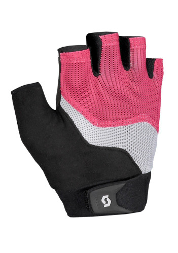 Dámské cyklistické rukavice Scott Glove Essential SF blk/aza pink