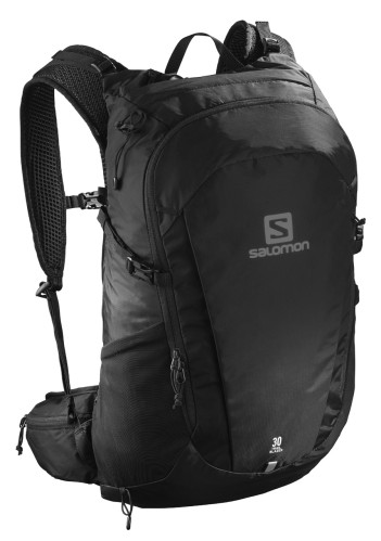 Turistický batoh Salomon TRAILBLAZER 30 Black/Black