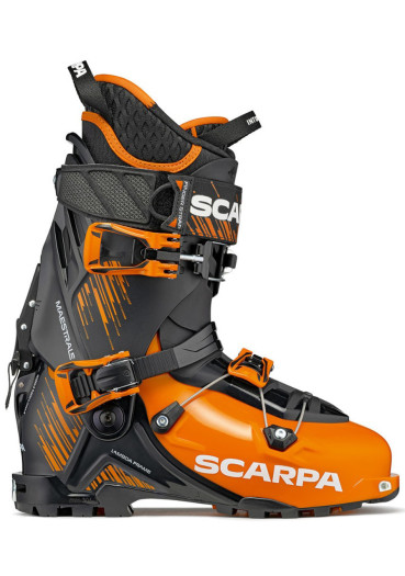 detail Boty na skialp Scarpa Maestrale 4.0 Black/Orange