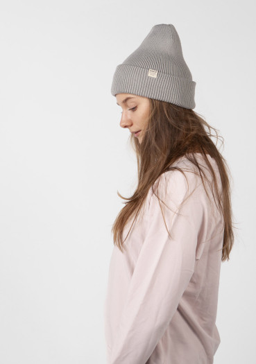 detail Dámská čepice Barts Kinabalu Beanie Light Grey