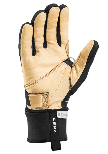 detail Rukavice Leki Nordic Race Shark Premium – Black / Sand
