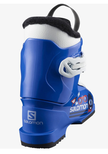 detail Sjezdové boty Salomon T1 Race Blue/White