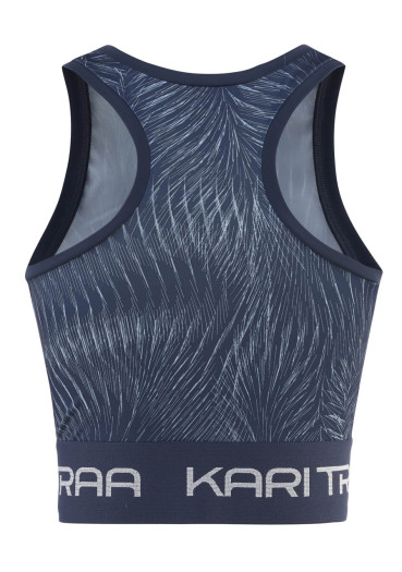 detail Dámský crop top Kari Traa Vilde Top 623054 Marin
