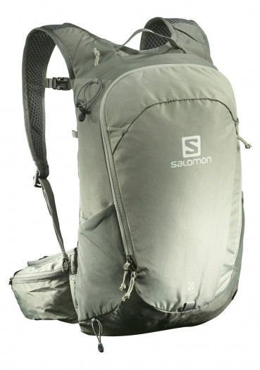 detail Turistický batoh Salomon Trailblazer 20 Wrought Iron/Sedona Sage