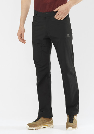 detail Pánské kalhoty Salomon WAYFARER PANTS M BLACK