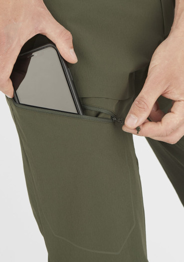 detail Pánské kalhoty Salomon WAYFARER PANTS M Forest Night