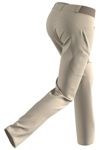 detail Dámské kalhoty SALOMON WAYFARER PANTS W PLAZA TAUPE