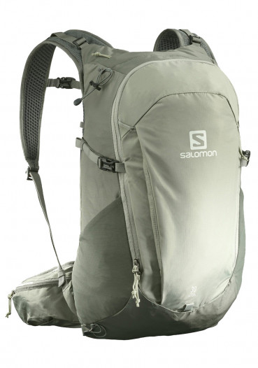 detail Turistický batoh Salomon TRAILBLAZER 30 WROUGHT IRON/SEDONA SAGE