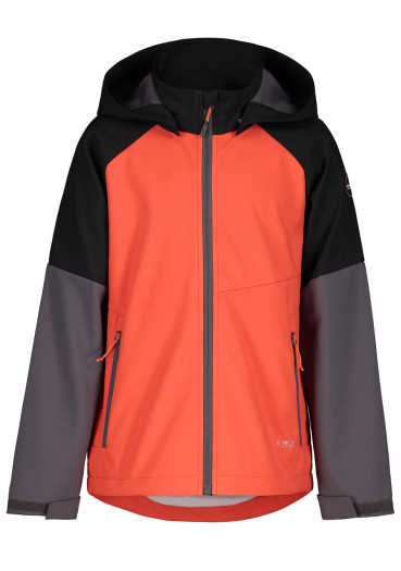 detail Dětská softshellová bunda ICEPEAK 51875 KANDERN JR CORAL-RED