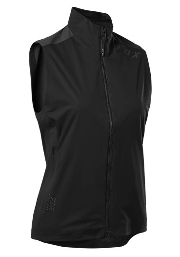 detail Dámská cyklistická vesta FOX W FLEXAIR VEST BLACK