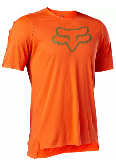 detail Pánský cyklistický dres Fox Flexair Delta Ss Jersey Fluo Orange