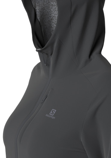 detail Dámská bunda SALOMON OUTRACK WP JKT W BLACK
