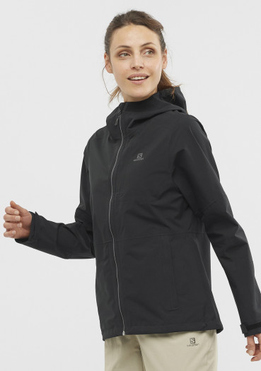 detail Dámská bunda SALOMON OUTRACK WP JKT W BLACK