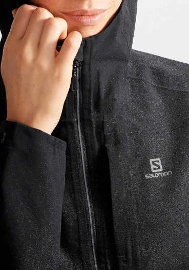 detail Dámská bunda SALOMON OUTRACK WP JKT W BLACK
