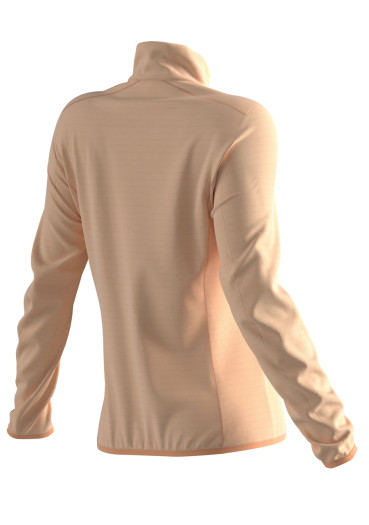 detail Dámská mikina SALOMON OUTRACK FULL ZIP MID W APRICOT ICE