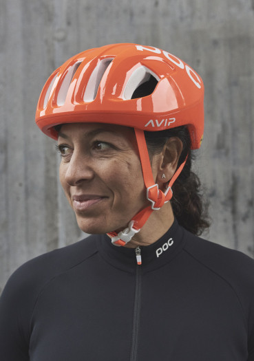 detail Cyklistická helma Poc Ventral Mips Fluorescent Orange Avip