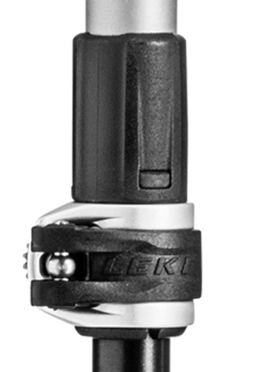 detail Trekingové hole Leki Cressida, mango-white-silver, 90-125 cm