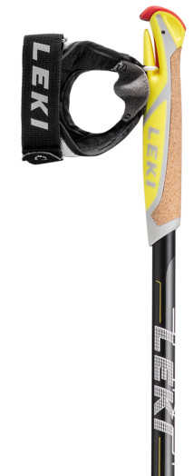 detail Hole na Nordic Walking Leki Poles Spin Shark SL, black-schwefelgelb-white, 100 - 130 cm