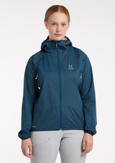detail Dámská bunda Haglöfs 605235-4Q2 L.I.M Proof W modrá