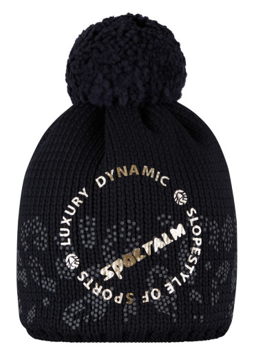 detail Dámská čepice Sportalm Cover Black