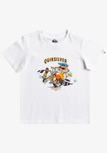detail Dětské triko Quiksilver EQKZT03504-WBB0 Racoonstyle K Tees Wbb0