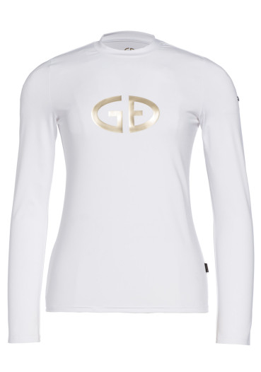 detail Dámské tričko Goldbergh Core T-Shirt L/S White