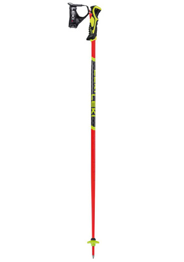 detail Hole  Leki WCR Lite SL 3D, bright red-black-neonyellow