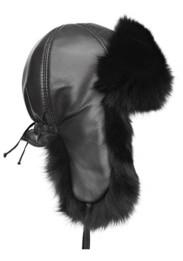 detail Gena Kinga Fox Black