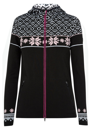 detail Dámský svetr Newland N4 6210/0247 Lady Full Zip Whit a Hood