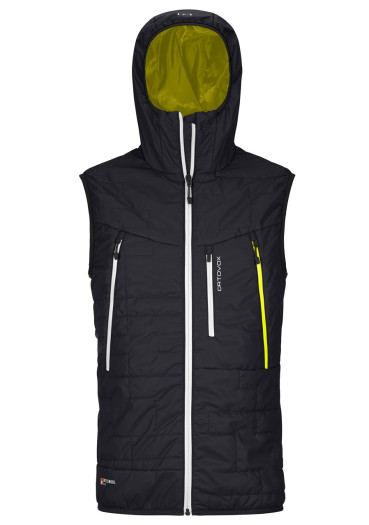 detail Pánská vesta Ortovox Swisswool Piz Boe Vest M Black Raven