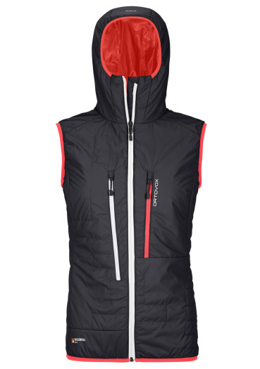 detail Dámská vesta Ortovox Swisswool Piz Boe Vest W Black Raven
