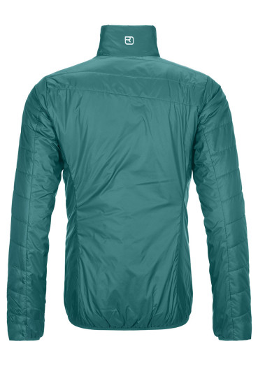detail Dámská bunda Ortovox Swisswool Piz Bial Jacket W Pacific Green