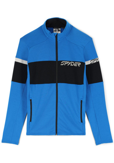 detail Pánská mikina Spyder Speed Full Zip Col/Blk