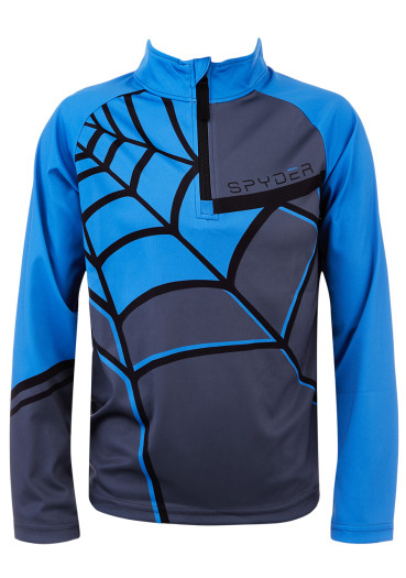 detail Dětský rolák Spyder Boys Web-Zip T-Neck-ebony col
