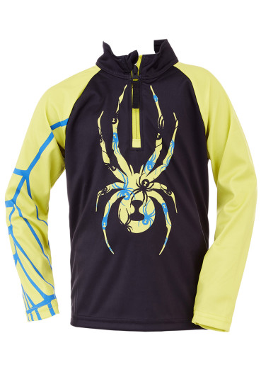 detail Dětský rolák Spyder Boys Bug-Zip T-Neck-black