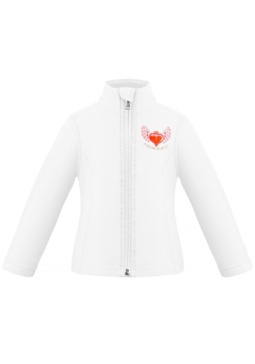 detail Dětská mikina Poivre Blanc W22-1500-BBGL/A Micro Fleece White